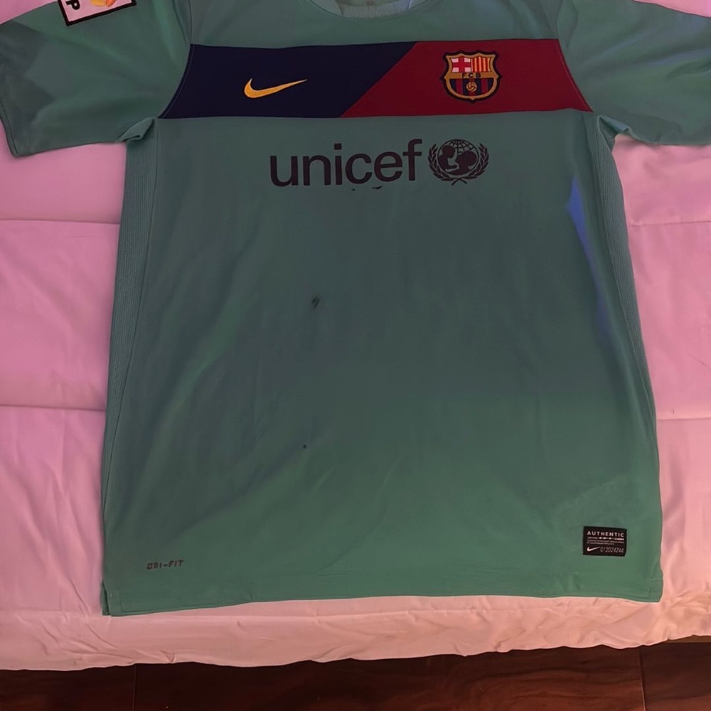 Nike Barcelona Teal Jersey